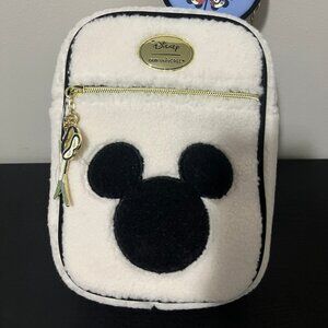 Disney Our Universe - Mickey Mouse Ski Sherpa Crossbody Bag - NEW